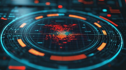 Military airspace control planning showing flight corridors restricted zones and surveillance coverage.