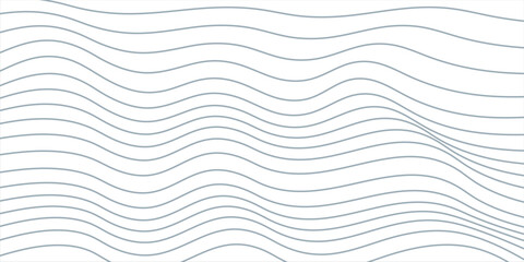 Abstract background with distorted liquid wavy texture. Retro psychedelic line pattern