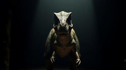 A Terrifying T-Rex dinosaur