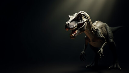 A Terrifying T-Rex dinosaur