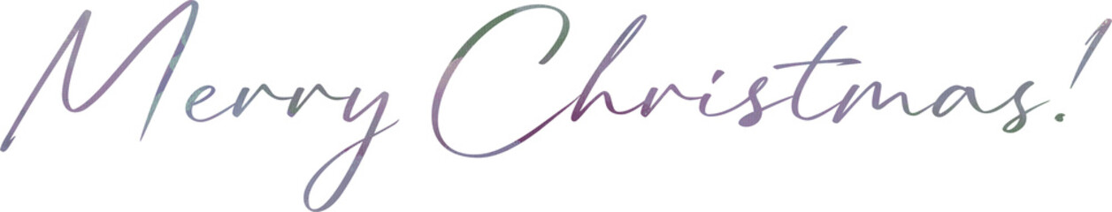 Merry Christmas! message - Transparent PNG Text