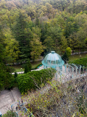 Central Park Entrance and Pavilion in Borjomi Georgia