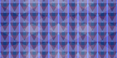 Fototapeta premium Geometric Harmony: Abstract Triangle Pattern in Blue Tones