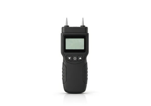 Moisture meter for measuring moisture levels in soil and wood with digital display. Compact moisture meter provides accurate readings for gardening and construction.