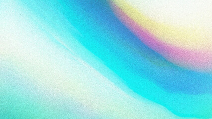 Ethereal Blue Green Flow With Subtle Light Effect. Serene Abstract Background With Soft Color Waves. Pastel Aqua Gradient &mdash; Gentle Glow Texture. Soft Iridescent Blue Abstract With Grain Noise. 