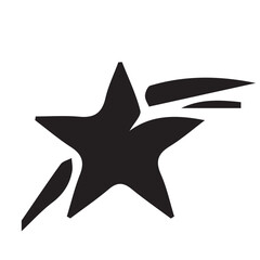 star vector logo. alone star.