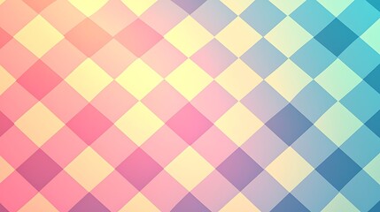 Fototapeta premium Multicolor pastel blocks arranged in harmony high resolution picture
