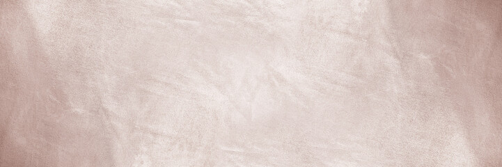 Light soft pale pearl pastel dusty pink brown beige rose gold nude white abstract background. Shiny silk fabric. Metallic shine reflection. Empty blank template design. Minimal. Wide banner. Panoramic