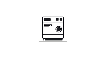 Laboratory Equipment Silhouette Icon Vector