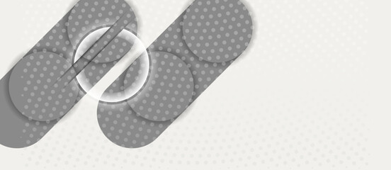 New Trendy 2026 White Background Dancing Cloud Concept Light Pale Vector Background. Abstract Geometric Art Delicate