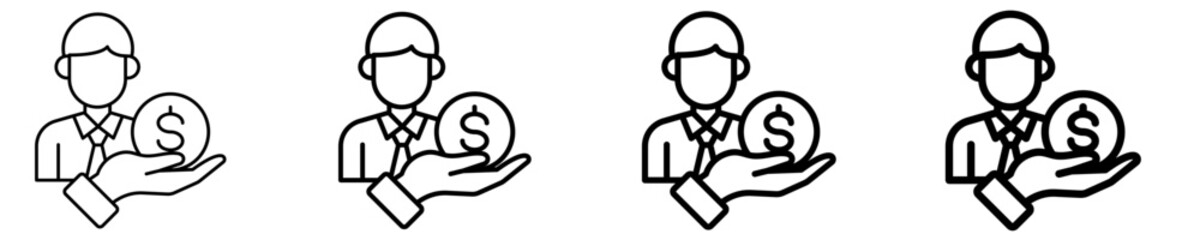 Personal Icon Set Different Style Collection