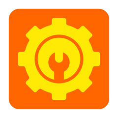 Marketing vector, clip art, and symbol. Flat design of marketing  concept and simple design