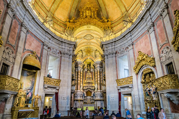 Obraz premium Clérigos Church in Porto, Portugal