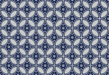 Classic Batik with various motifs, inspiration for Indonesian batik motifs for printing purposes