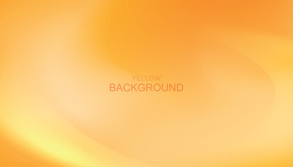 Yellow abstract background. Colorful smooth light lines background.