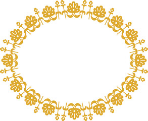Frame Floral Wreath