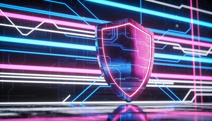 Cyber ​​security and data protection, internet network security, protect business and financial transaction data from cyber attack, user private data security encryption. Generative AI