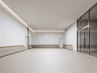 Fototapeta premium Identity-Free Architectural Space