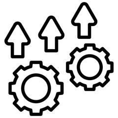 Process improvement Icon