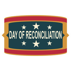 Day of Reconciliation sticker
