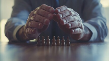 embracing the ethos of solidarity and community safeguarding, a concept symbolizing the essence of protection and mutual assurance for populace