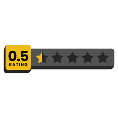 Star Rating Label 1