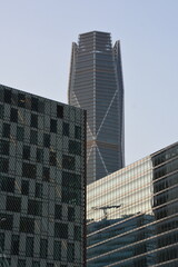 Modern Geometric Architecture at King Abdullah Financial District