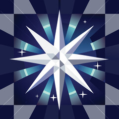 Bright white starburst graphic with radiating lines, clean and energetic design for impactful backgrounds and promotions.