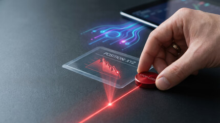 AI investment technology helps prevent financial loss by using stop loss control in futuristic trading systems