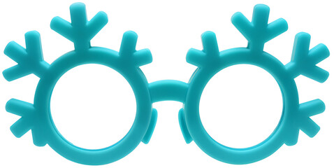 snowflake glasses
