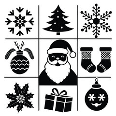 Monochromatic grid of nine perfectly arranged black and white circles, clean, modern, minimalist pattern