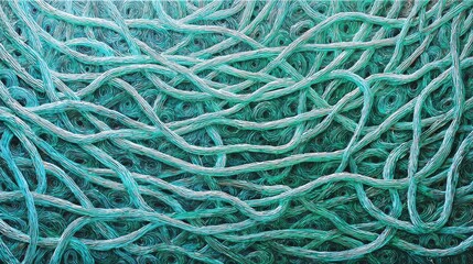 Abstract Turquoise And Teal Design Pattern