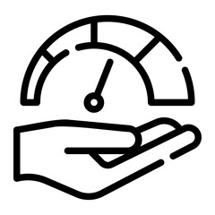 hand line icon