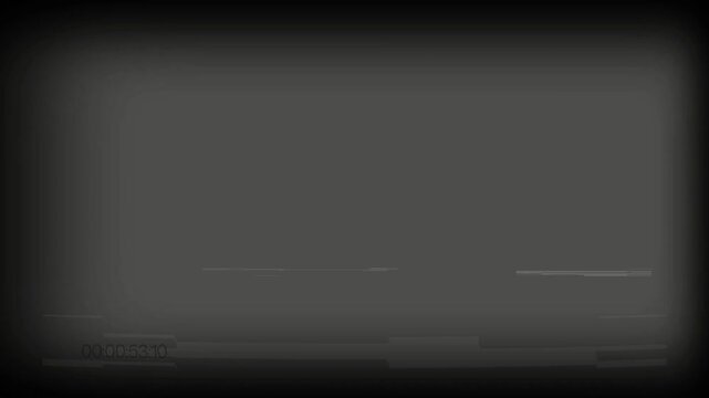 White TV screen background. Gradient rectangle with soft blurred gray edges offers a versatile overlay effect.