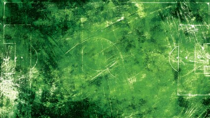 Abstract green grunge background texture with bright light and nature design elements like grass and water patterns creates a summer wallpaper backdrop with space for text
