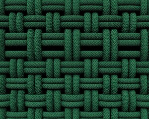 Dark Teal Woven Fabric Texture Background