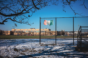 Mexican Flag in Chicago Hispanic community