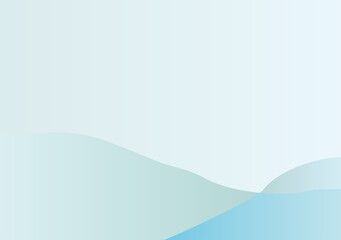 Soft blue gradient background with smooth abstract waves  perfect for minimalist projects, reflecting a sense of care and freshness