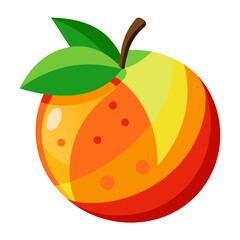 zhe fruit on white background 