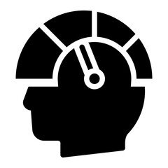 mind glyph icon
