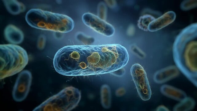 Ultimate Bio-Medical Set: Detailed 3D Bacteria Cells