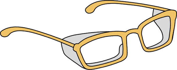 花粉保護メガネ単色