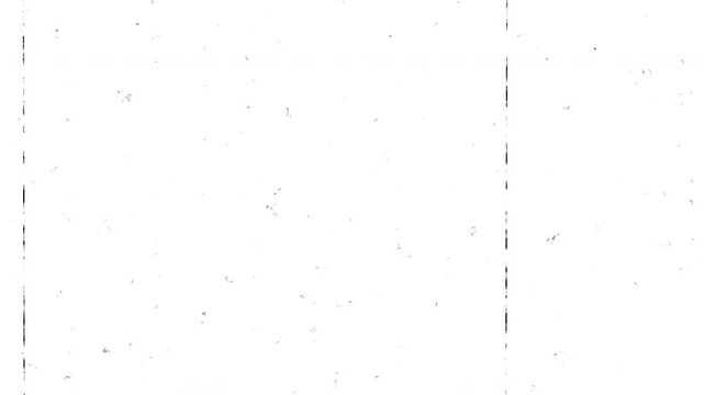 Filmgrain. Nostalgic background in excellent quality. filmgrain overlay animation. film dust, vintage overlay, flicker grain. Grunge Texture Overlay, Animated Dust Effect white background 4K Video.
