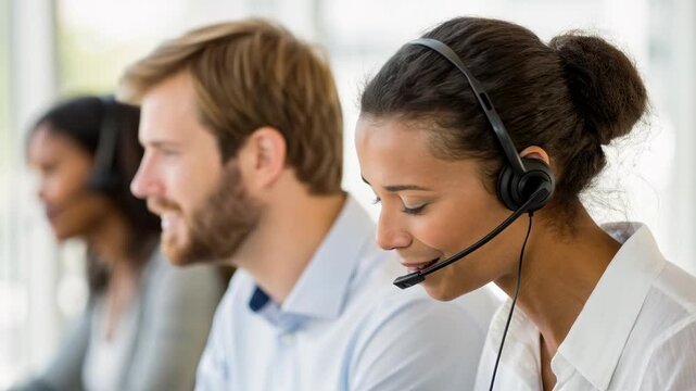 Dynamic video showcasing professional teamwork and collaboration in a modern office environment with engaging visuals and effective communication technology