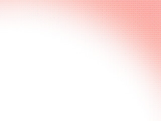 Red waves with transparent halftone dots texture