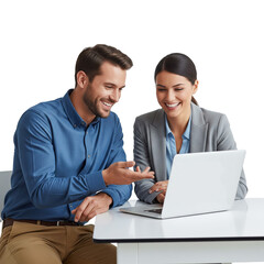 business people working together