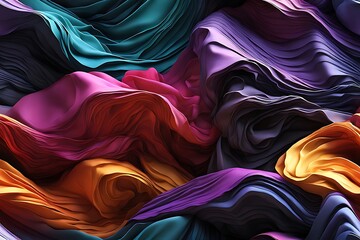 silk fabric background