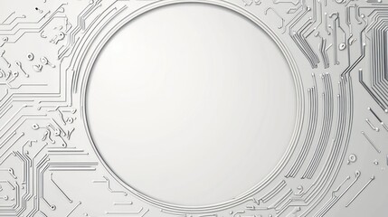 Abstract Circuit Board Background for Technology Concept