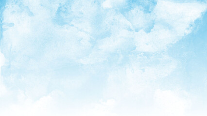 Fototapeta premium blue watercolor background