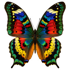 butterfly on a white background